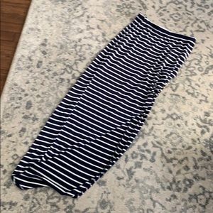 Striped Maxi Skirt